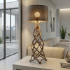 Lampe en rameaux de vigne