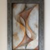 Tableau art filaire ou string art (cadre et verre de protection)
