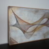 Tableau art filaire ou string art (cadre et verre de protection)