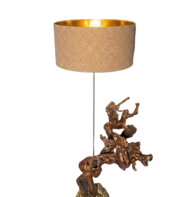 lampe en cep de vigne